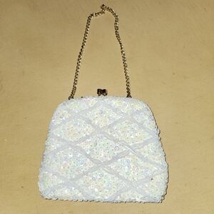 Vintage Handbeaded Evening Bag